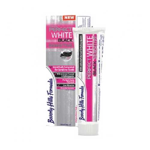 Зубная паста Beverly Hills Formula Perfect White Black Sensitive 100 мл в Оптима