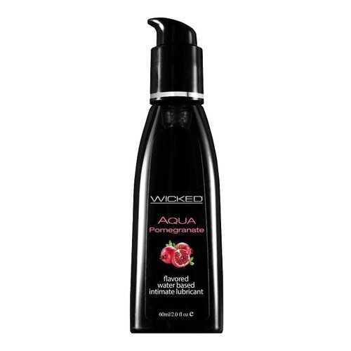 Лубрикант с ароматом граната Wicked Aqua Pomegranate 60 мл. в Оптима