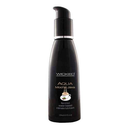 Лубрикант со вкусом кофе мокко Wicked Aqua Mocha Java 120 мл. в Оптима