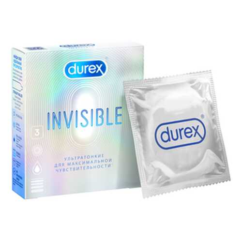 Презервативы Durex Invisible 3 шт. в Оптима