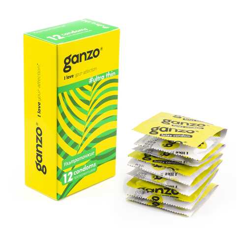 Презервативы Ganzo Ultra thin 12 шт. в Оптима