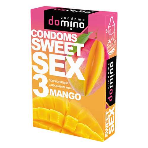 Презервативы Luxe DOMINO SWEETSEX, манго №3 в Оптима