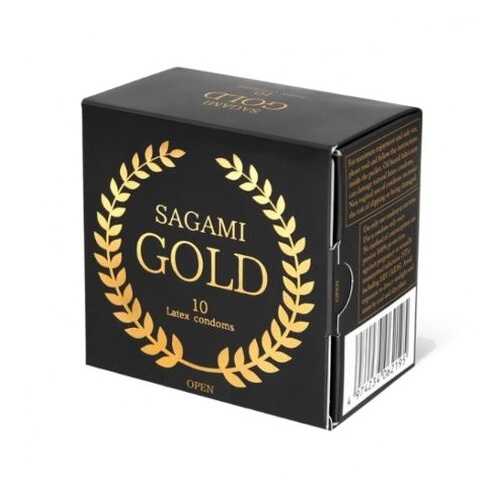 Презервативы Sagami Gold 10 шт. в Оптима