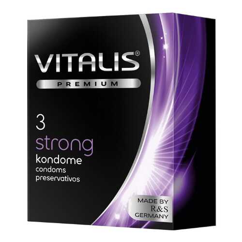 Презервативы Vitalis premium strong 3 шт. в Оптима