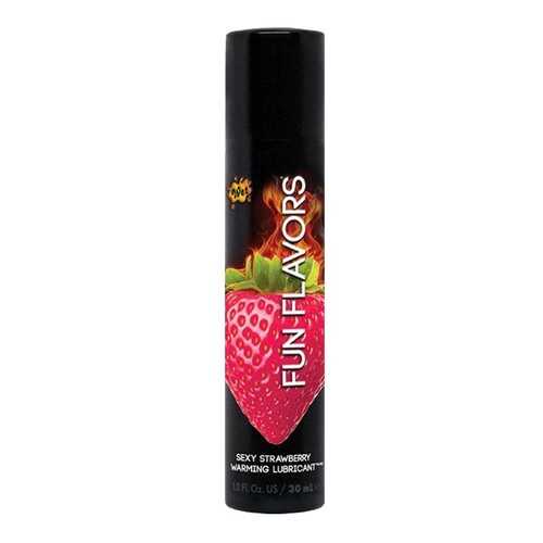 Разогревающий лубрикант Fun Flavors 4-in-1 Sexy Strawberry с ароматом клубники 30 мл. в Оптима