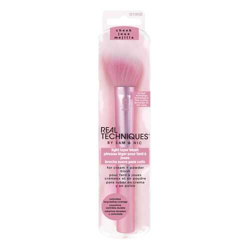 Кисть для румян и бронзера Real Techniques Light layer blush в Оптима