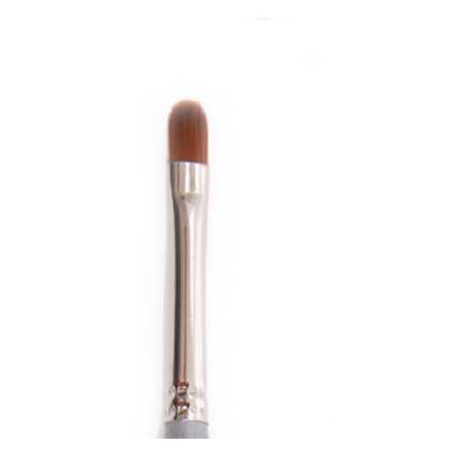 Кисть из нейлона ровная в футляре №5 (Цв: Silver)/Kryolan/5M-321F-Silver в Оптима