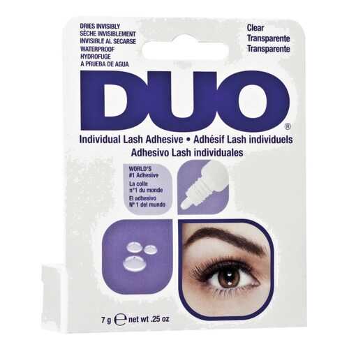 Клей для пучков Duo Individual Lash Adhesive Clear прозрачный 7г в Оптима