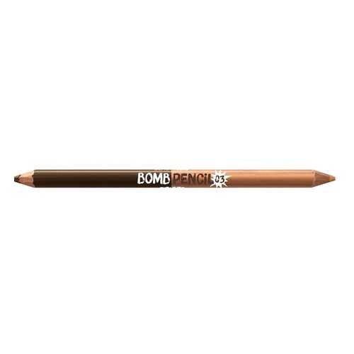 Карандаш для глаз Beauty Bomb двухсторонний, тон 03 в Оптима