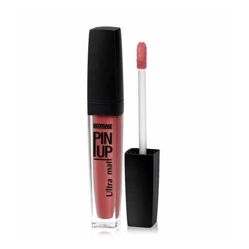 Блеск для губ ультра матовый финиш LuxVisage Pin-up Ultra Matt тон 27 Flirt Peach в Оптима
