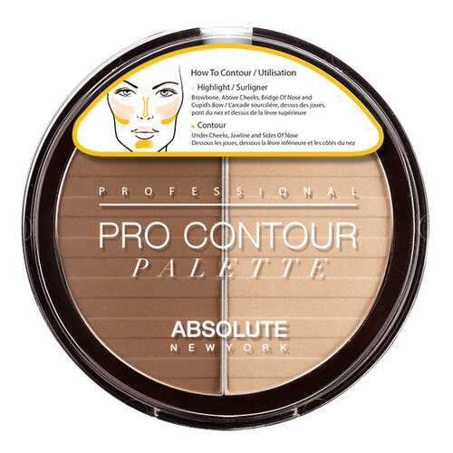 Корректор для лица Absolute New York Pro Contour Palette в Оптима