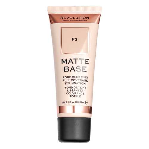 Тональный крем Makeup Revolution Matte Base Foundation F3 в Оптима