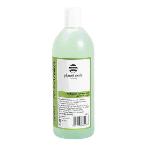 Жидкость для снятия липкого слоя Planet Nails Nail Cleaner 500 мл в Оптима
