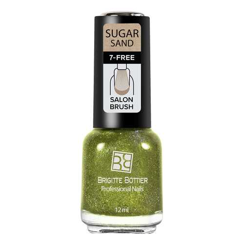 Лак Brigitte Bottier Sugar Sand тон 312 искрящийся желтый, 12 мл в Оптима