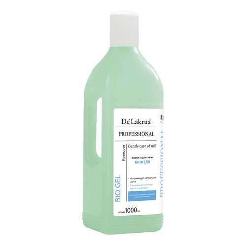 Жидкость для снятия лака De Lakrua Professional Biogel Remover 1000 мл в Оптима