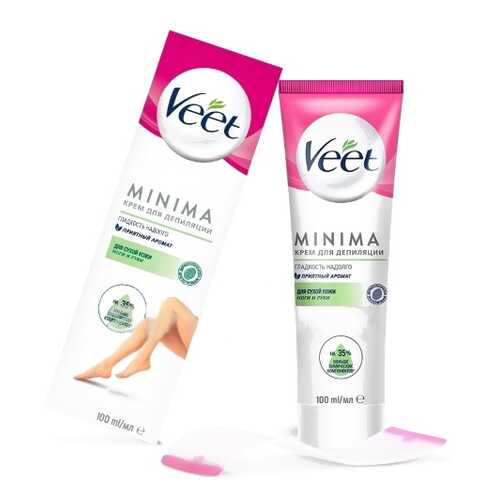 Крем для депиляции для сухой кожи Veet MINIMA 100 мл в Оптима