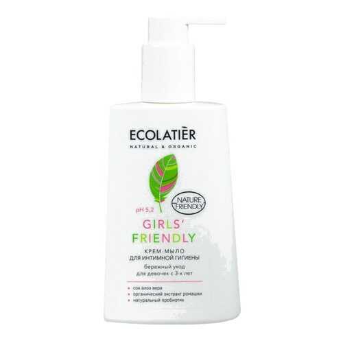 Крем-мыло для интимной гигиены ECOLATIER Girls' Friendly 250 мл в Оптима