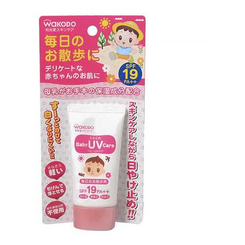 Детский солнцезащитный крем Wakodo «Suncut Baby » SPF 19 в Оптима