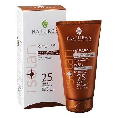 Солнцезащитное средство Nature's Sun Wellbeing SPF 25 150 мл в Оптима