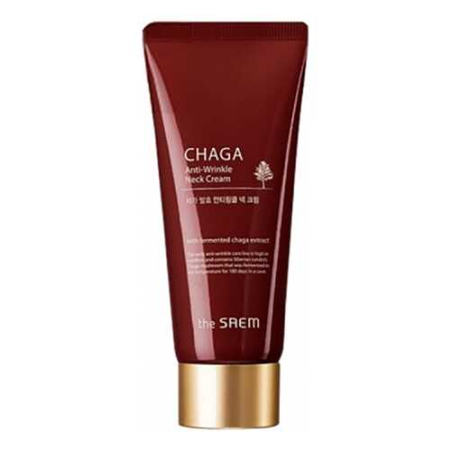 Крем антивозрастной The Saem Chaga Anti-wrinkle Neck Cream для области шеи 100 мл в Оптима