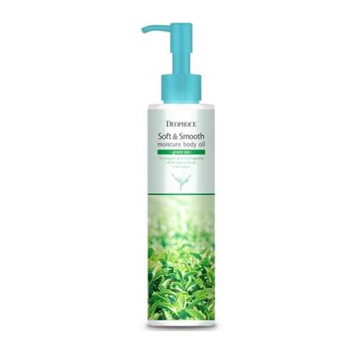 Масло для тела DEOPROCE SOFT & SMOOTH MOISTURE BODY OIL GREEN TEA 200ml в Оптима