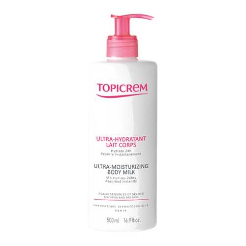 Молочко для тела Topicrem Essentials Ultra-Moisturizing Body Milk 2шт х 500 мл в Оптима