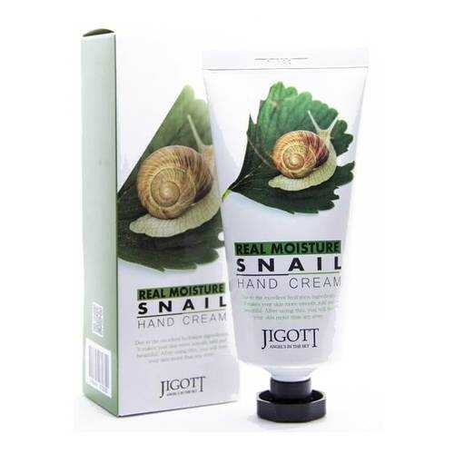 Крем для рук JIGOTT Real Moisture Snail Hand Cream 100г в Оптима