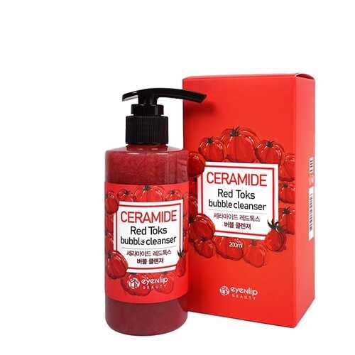 Пенка для умывания CERAMIDE RED TOKS BUBBLE CLEANSER 200ml в Оптима