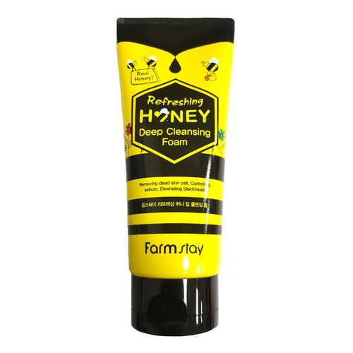 Пенка для умывания FarmStay Refreshing Honey Deep Cleansing Foam 180 мл в Оптима