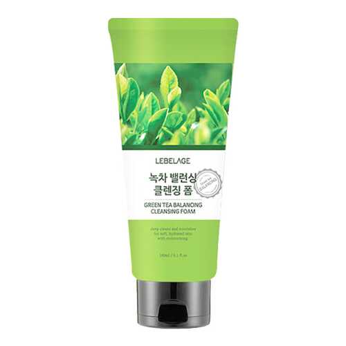 Пенка для умывания Lebelage Green Tea Balancing Cleansing Foam180 мл в Оптима