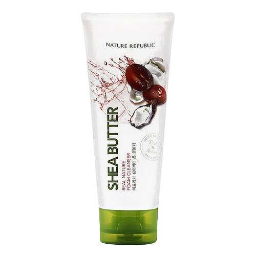 Пенка для умывания Nature Republic Real Nature Shea Butter Foam Cleanser 150 мл в Оптима