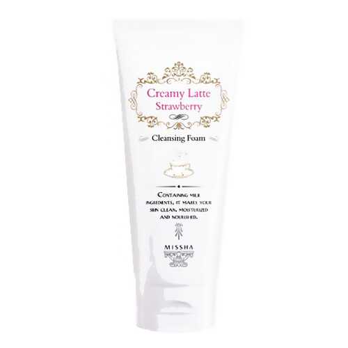 Средство для умывания MISSHA Creamy Latte Strawberry Cleansing Foam 172 мл в Оптима