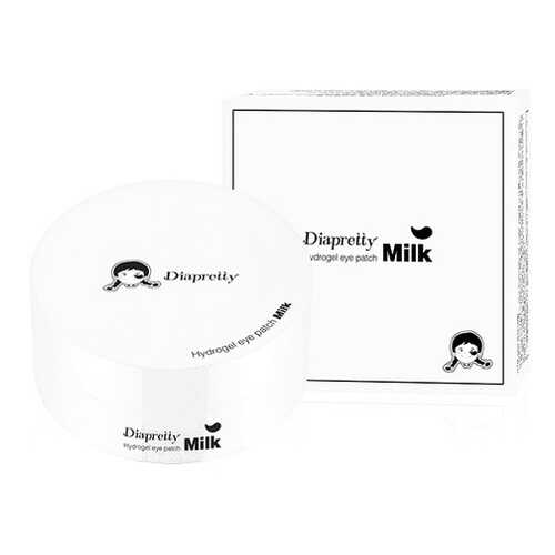 Гидрогелевые патчи Diapretty Hydro-Gel Eye patch Milk с кокосовым молоком в Оптима