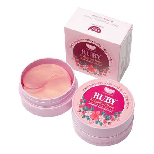 Патчи для глаз Petitfee Koelf Ruby & Bulgarian Rose 60 шт в Оптима