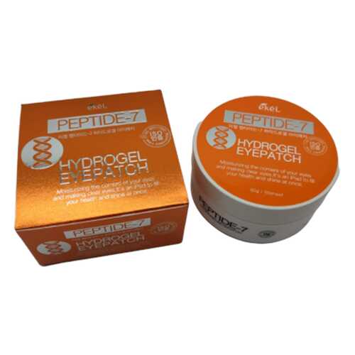Патчи для глаз с пептидами Ekel Peptide-7 Hydrogel Eye Patch 60 шт в Оптима