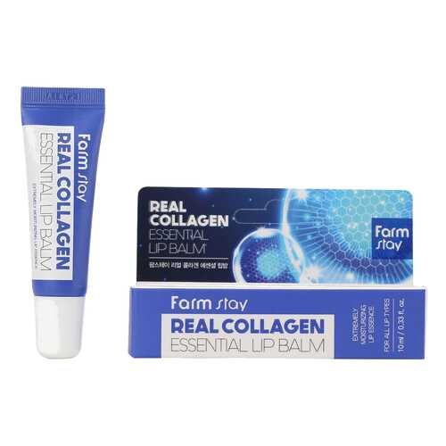 Бальзам для губ FarmStay Lip balm Real Collagen Essential 10 мл в Оптима