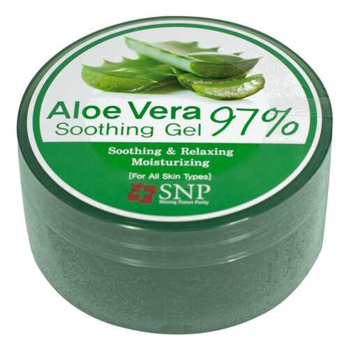 Гель для лица SNP Aloe Vera 97% Soothing Gel 300 г в Оптима