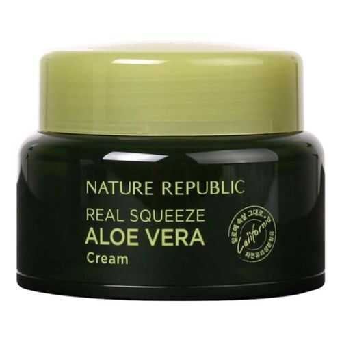 Крем для лица Nature Republic Real Squeeze Aloe Vera Cream 50 мл в Оптима