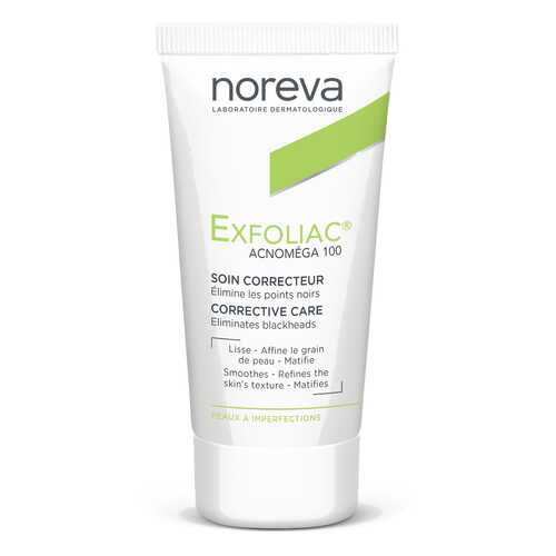 Крем для лица Noreva Exfoliac Acnomega 100 matifying care 30 мл в Оптима