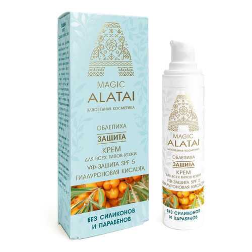 Крем для лица Защита для всех типов кожи Magic Alatai 40 мл в Оптима