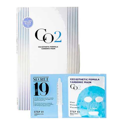 Маска для лица Esthetic House CO2 Esthetic Formular Carboxy Mask Sheet 1 маска 1 гель в Оптима