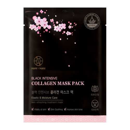Маска для лица HANIxHANI Black Intensive Collagen Mask Pack 25 мл в Оптима