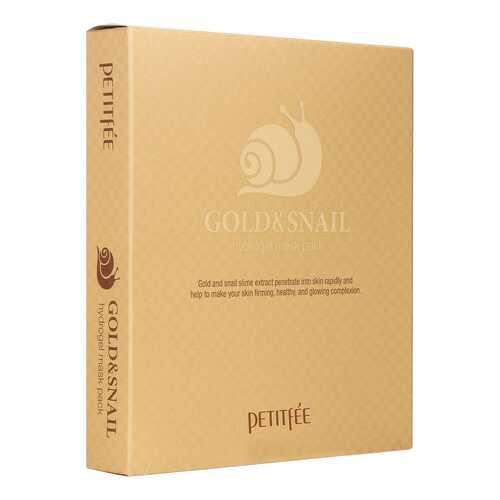 Маска для лица Petitfee Gold & Snail Hydrogel 30 гр в Оптима