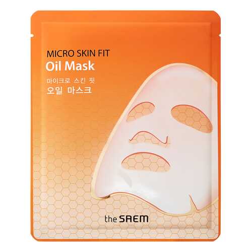 Маска для лица The Saem Micro Skin Fit Oil Mask 27 г в Оптима