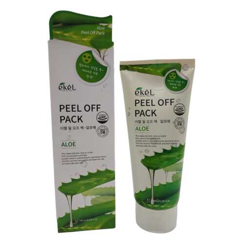 Маска-пленка с экстрактом алоэ Ekel aloe peel off pack 180 мл в Оптима