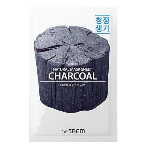 Маска тканевая THE SAEM с древесным углем Natural Charcoal Mask Sheet 21мл в Оптима
