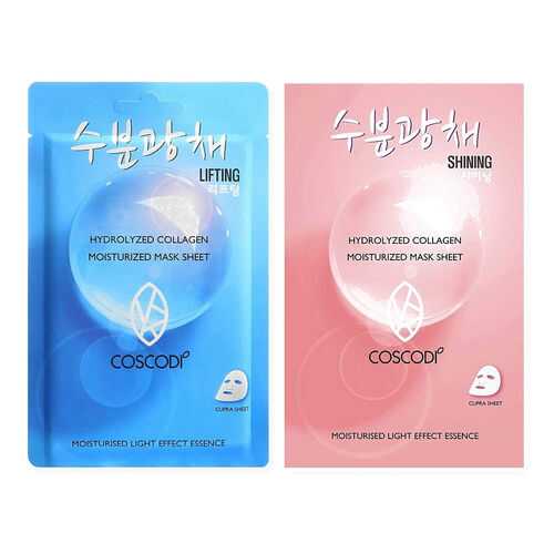 Набор увлажняющих тканевых масок COSCODI MOISTURE MASK 2 шт. в Оптима