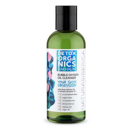 Очищающее гель-масло для лица Natura Siberica Detox organics Sakhalin 170 мл в Оптима