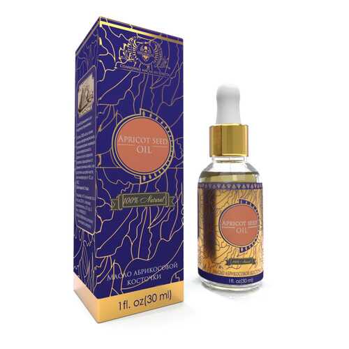 Shams Natural Oils нерафинированное масло абрикосовой косточки для лица и тела, 30 мл. в Оптима