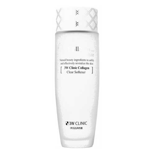 Софтнер для лица 3W Clinic Collagen White Clear Softener 150 мл в Оптима